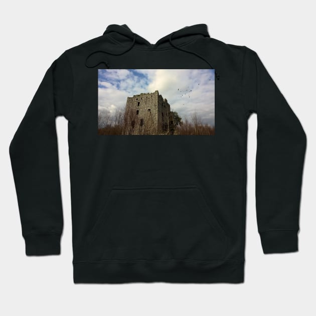 Almond Castle 33, near Whitecross, West Lothian Hoodie by goldyart